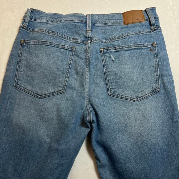 Madewell High Rise The Perfect Vintage Jeans Size 30 Distressed Casual Preppy - Picture 10 of 16